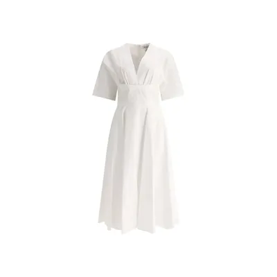 Alaïa Alaia Cotton Midi Dress