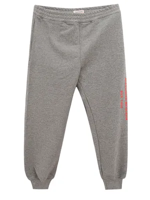 Alexander McQueen Graffiti logo sports trousers