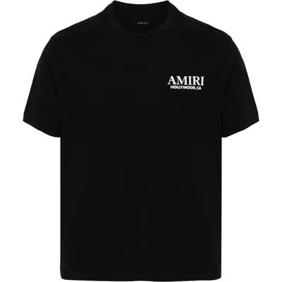 Amiri Bones Stacked T-Shirt Black