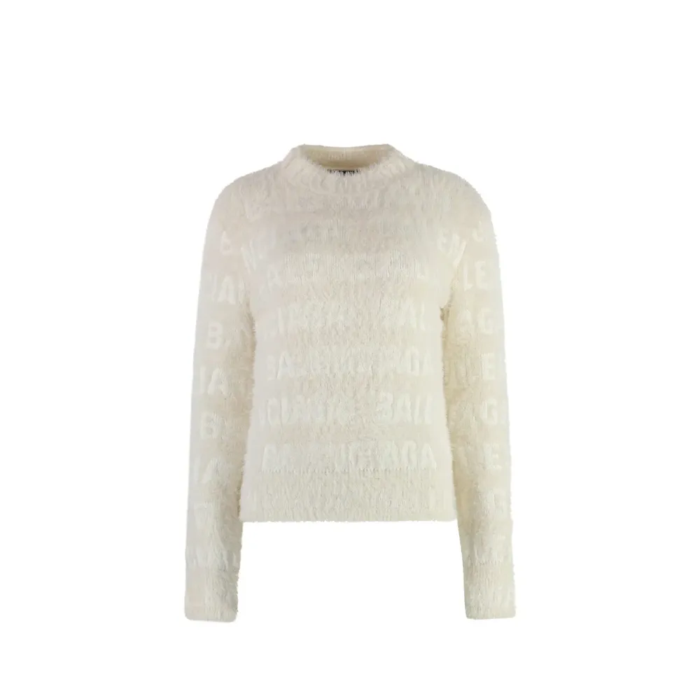 Balenciaga jacquard Logo Sweater