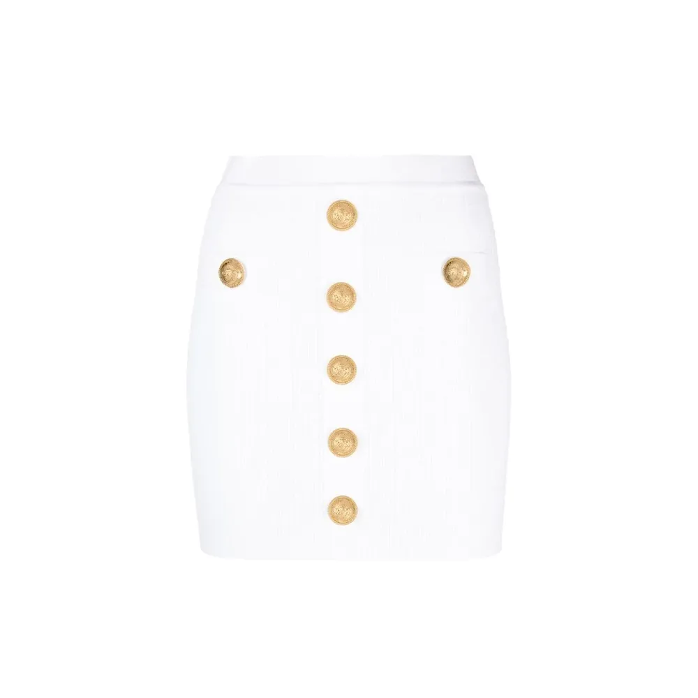 Balmain Stretch Mini Skirt