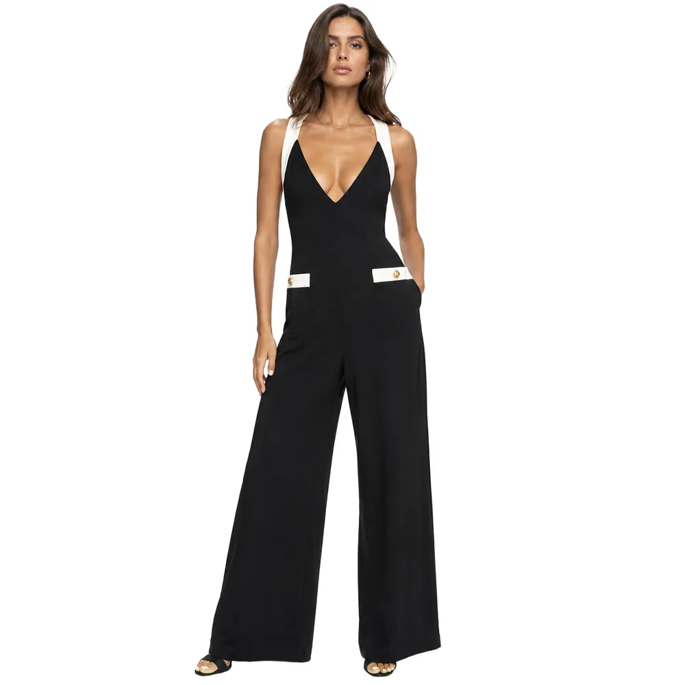 Balmain Tracksuit Sleeveless Long Black