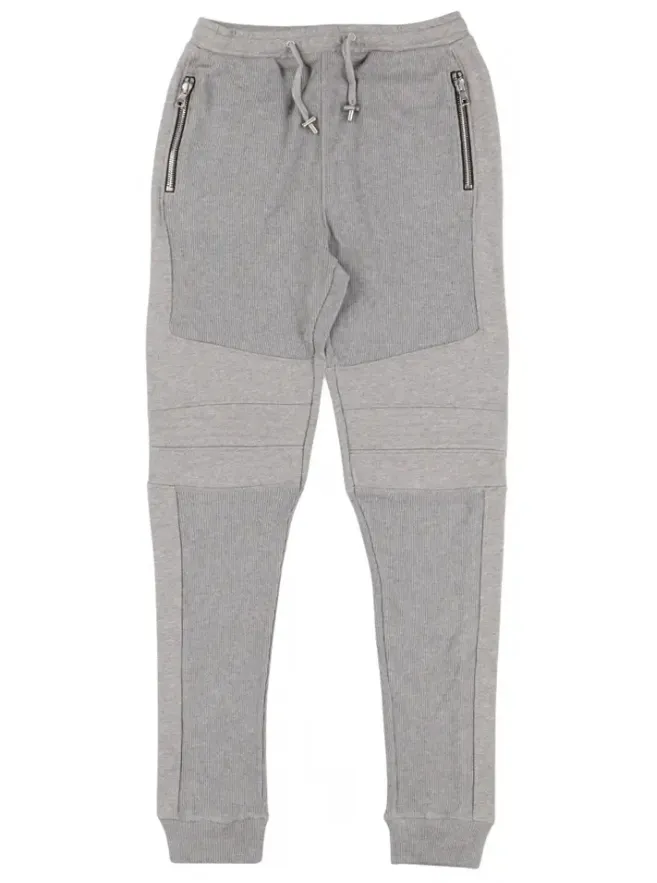 Balmain Trousers Jogging Grey