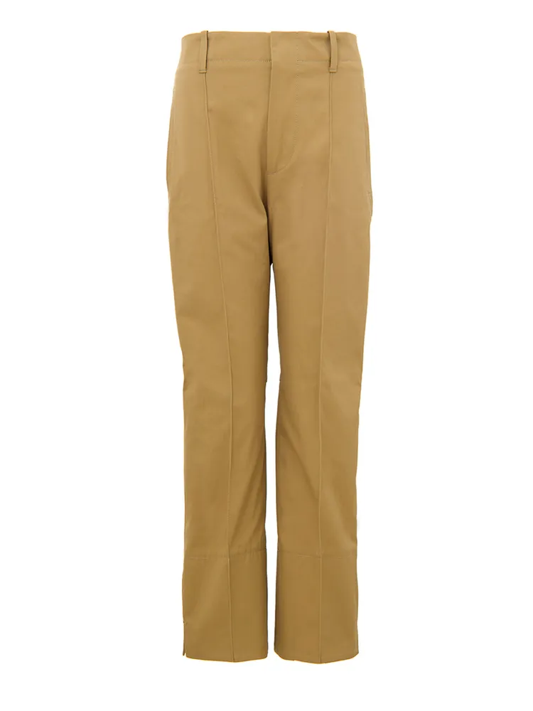 Bottega Veneta Beige Twill Trousers