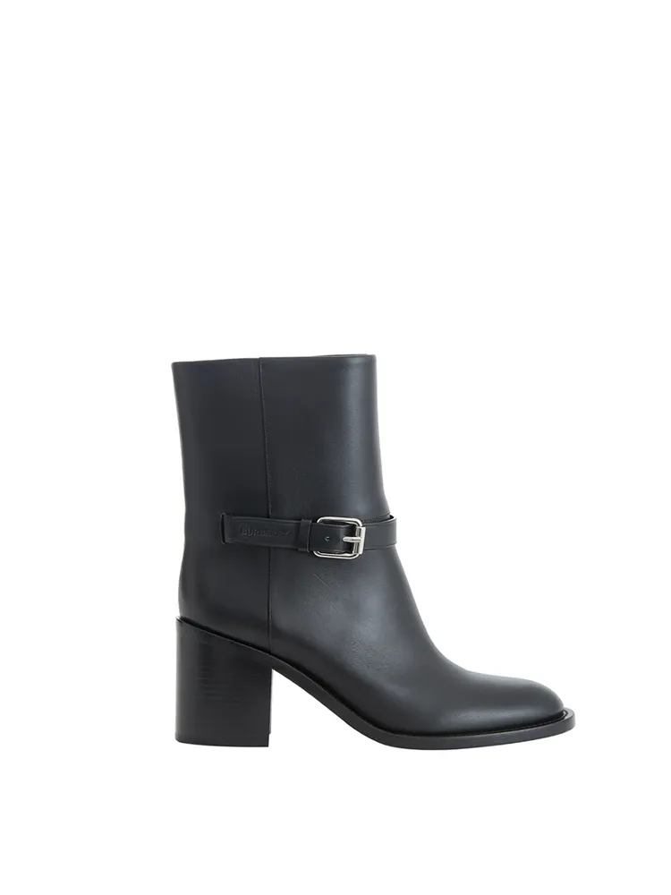 Burberry Leather Ankle Boots
