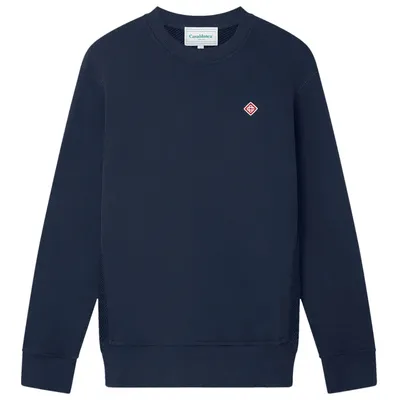 Casablanca Lounge Crew Sweatshirt Blue