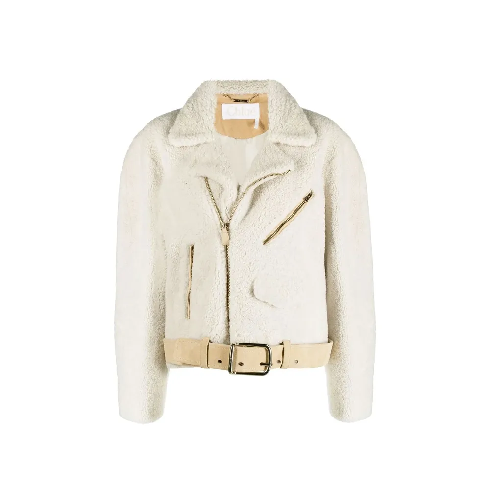 Chloé Chloe' Faux Fur Jacket
