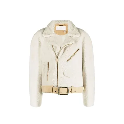 Chloé Chloe' Faux Fur Jacket