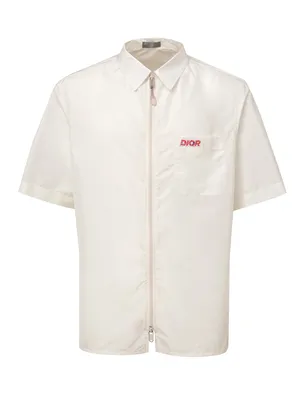Dior Half-Sleeve Shirt White