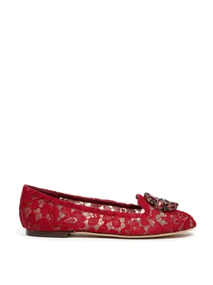 Dolce & Gabbana 'Vally' Lace Ballet Flats