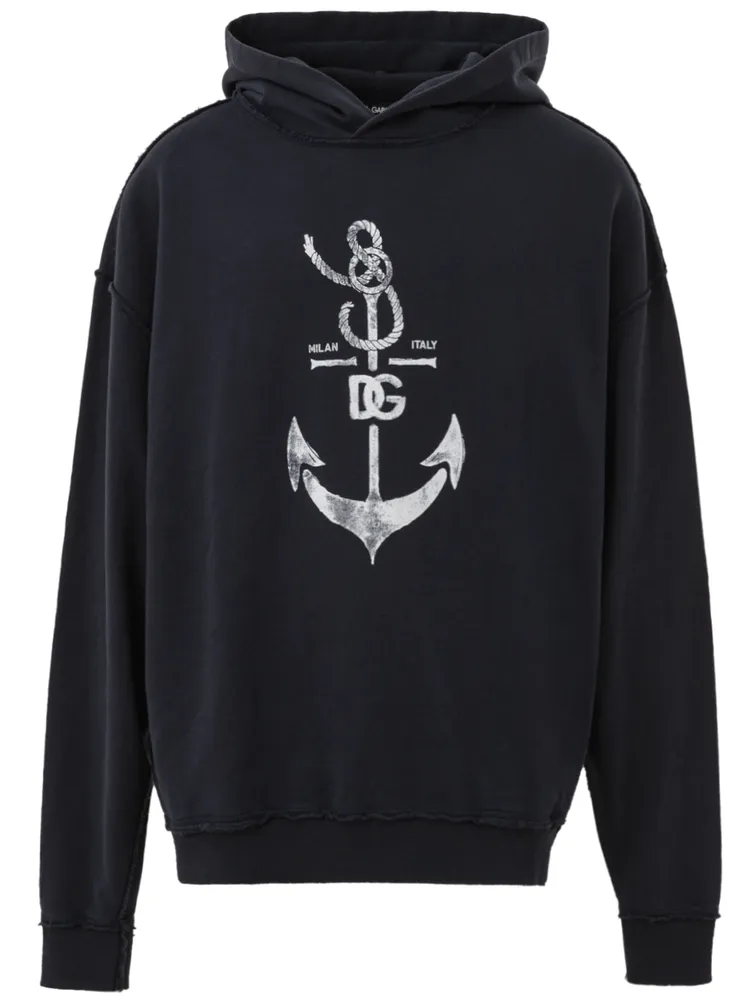 Dolce & Gabbana Hoodie with Marina Print.