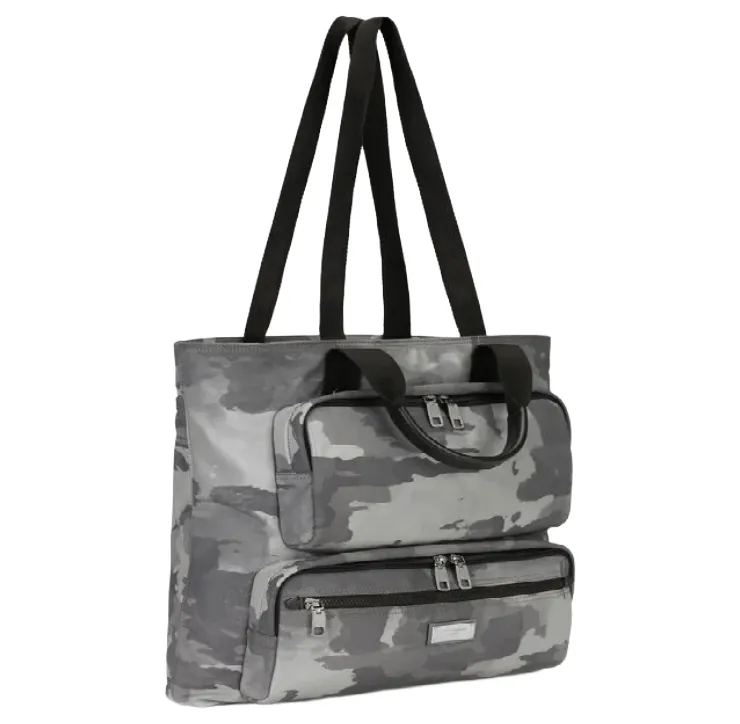 Dolce & Gabbana Backpack Camo Black White Camouflage