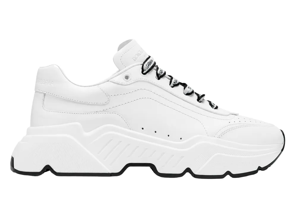 Dolce & Gabbana Sneakers Vitello Nappato White