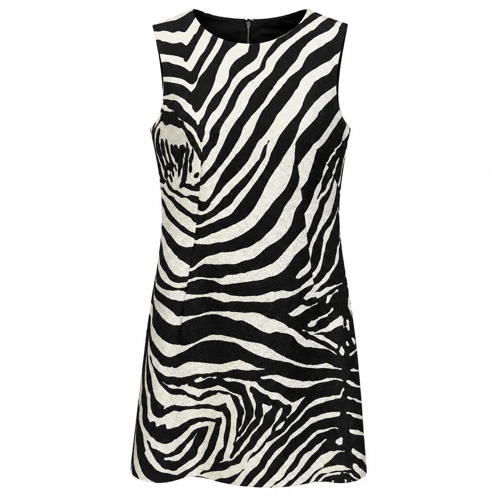 Dolce & Gabbana Dress Zebra Short Black