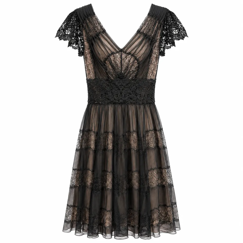 Dolce & Gabbana Dress Lace Black