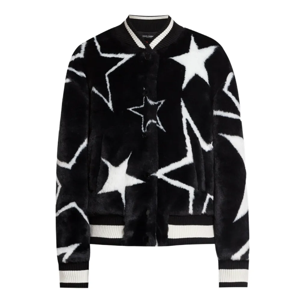 Dolce & Gabbana Bomber Stelle Black