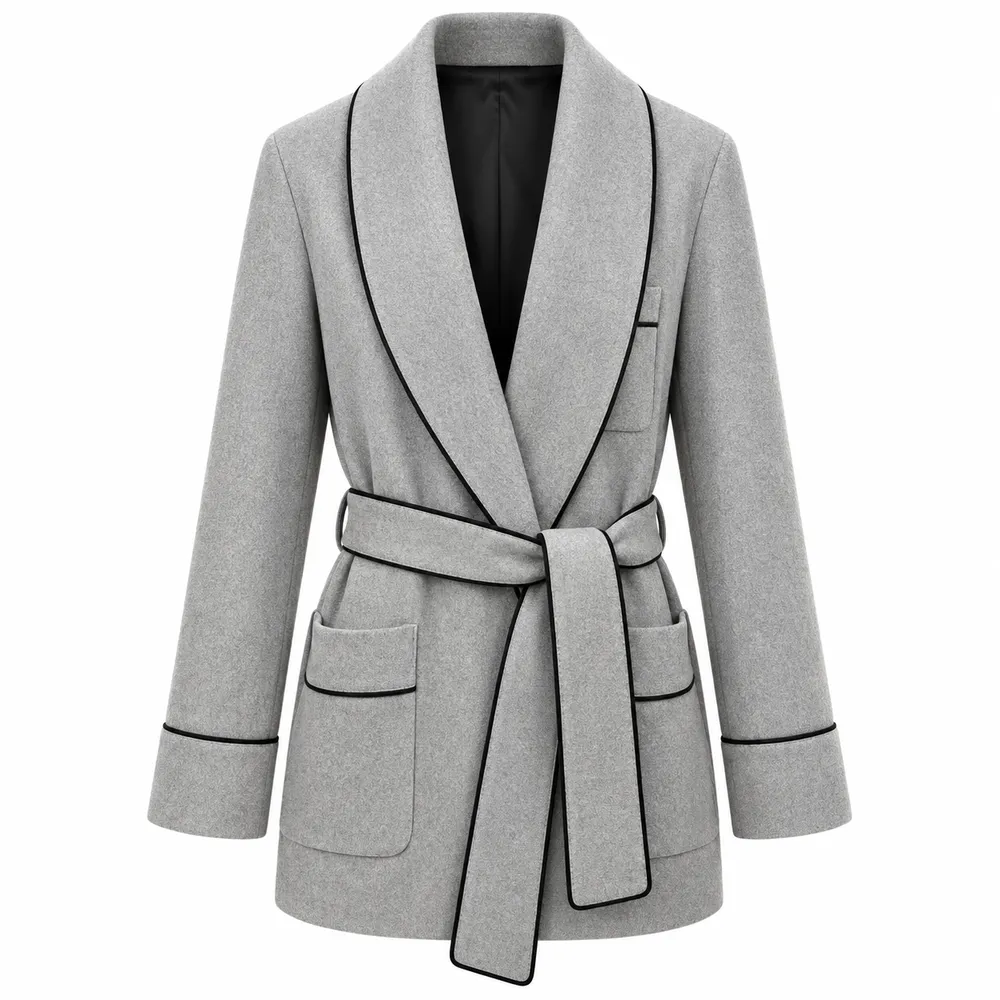 Dolce & Gabbana Coat Cashmere Grey