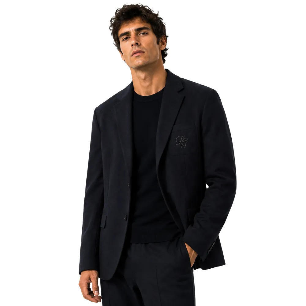 Dolce & Gabbana Jacket Single-Breasted Blue