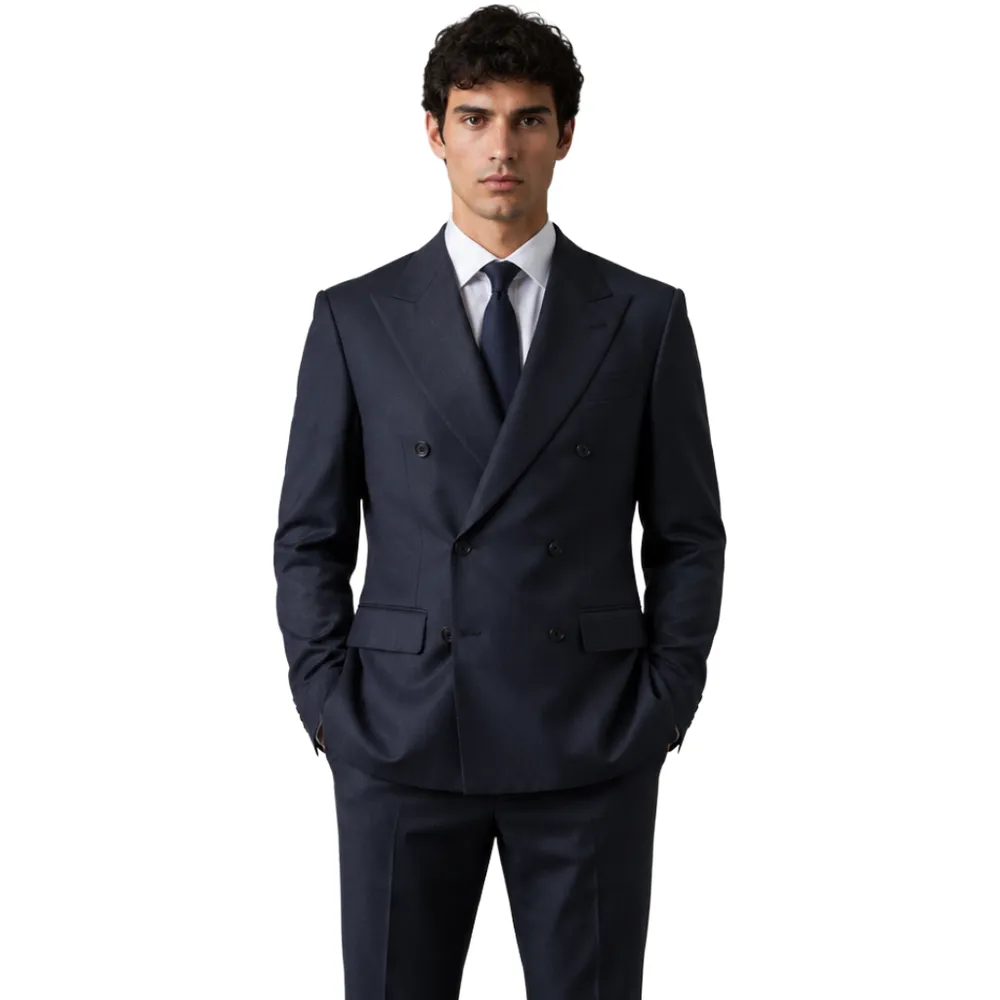 Dolce & Gabbana Jacket Double-Breasted Sicilia Blue