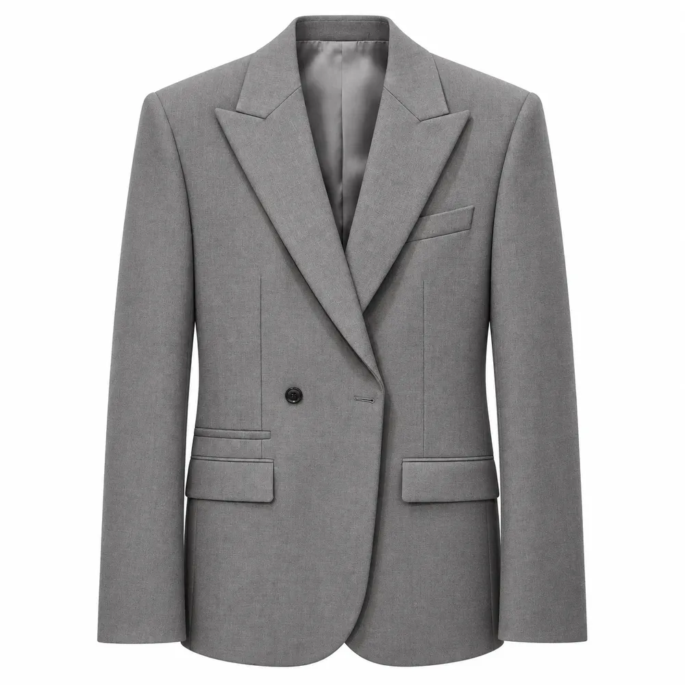 Dolce & Gabbana Jacket Double-Breasted Grey