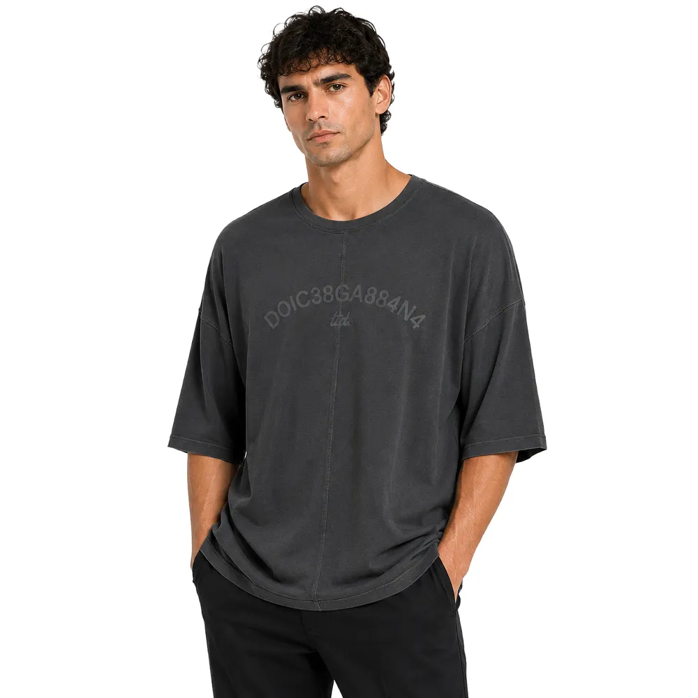 Dolce & Gabbana T-Shirt Print Grey
