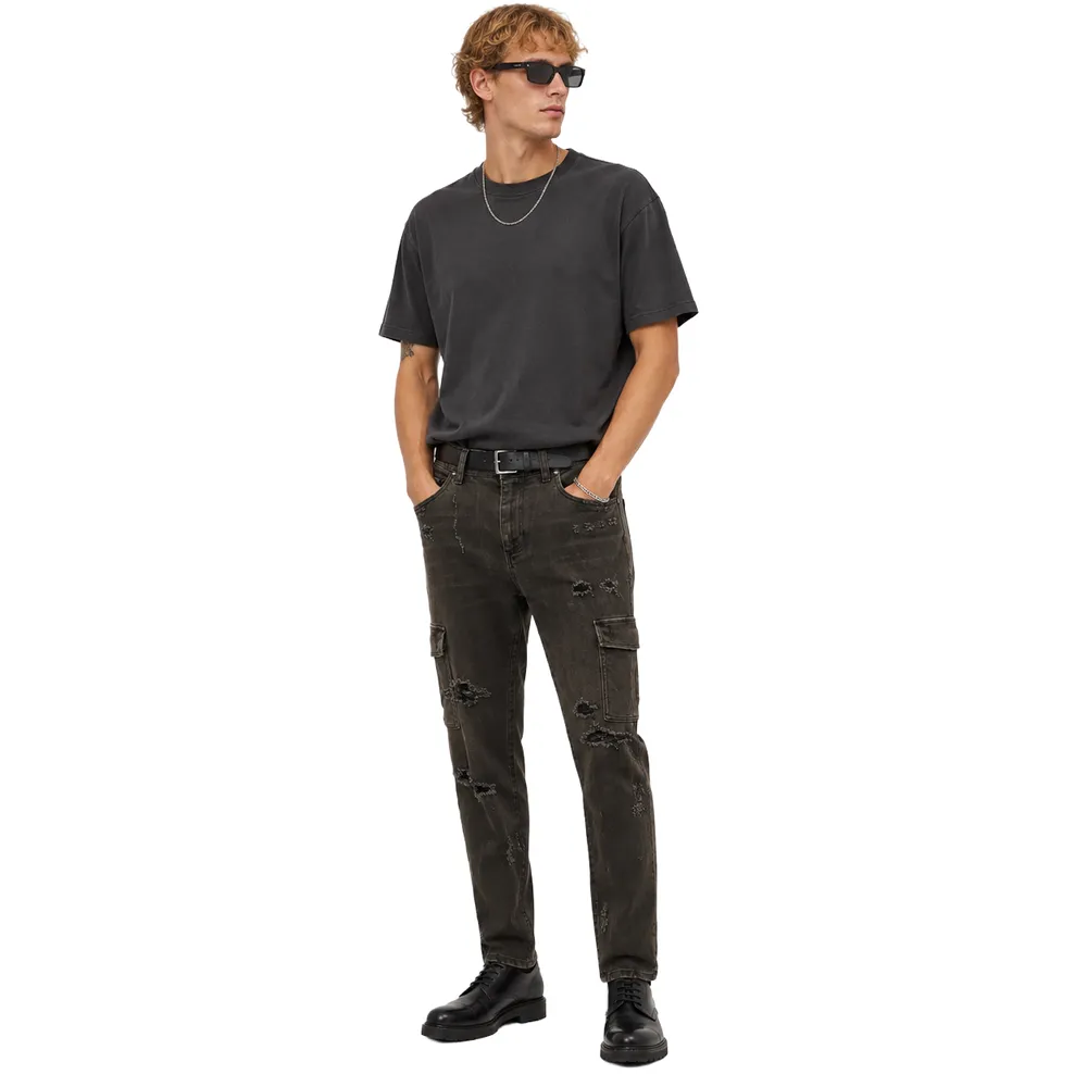 Dolce & Gabbana Trousers Denim Cargo Black