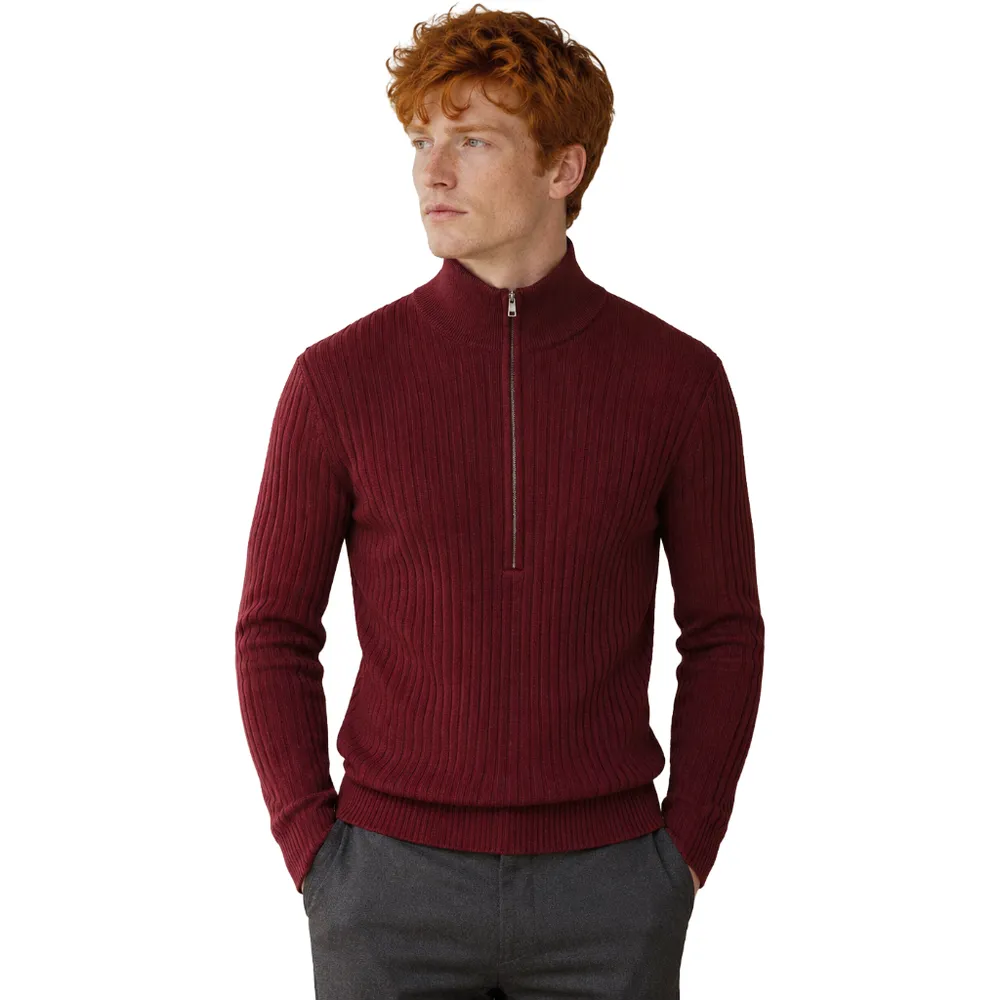 Dolce & Gabbana Maglioncino Wool Sweaters Red