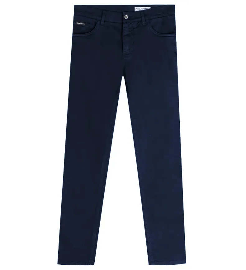 Dolce & Gabbana Trousers Very Dark Blue