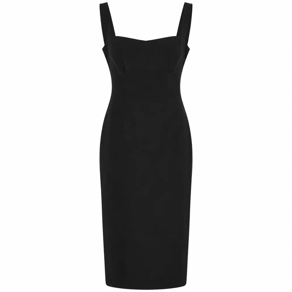 Dolce & Gabbana Sheath Dress Black