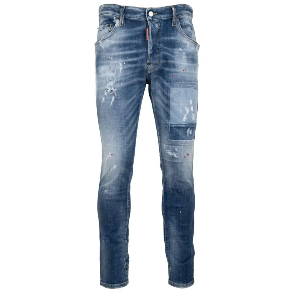 Dsquared2 Denim Skater Jeans Blue