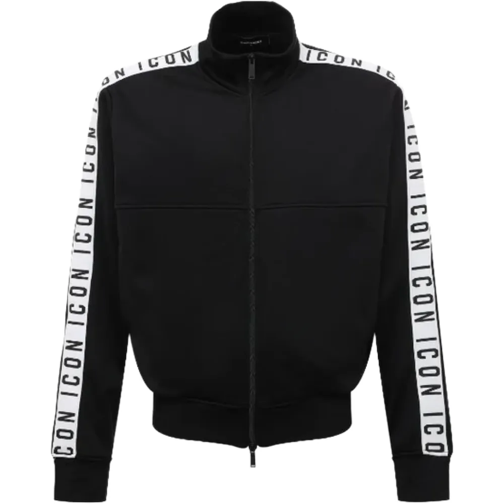 Dsquared2 Sweatshirt Bande Logate Black
