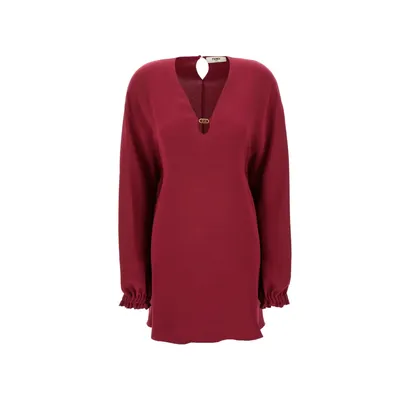 Fendi Cady Silk Dress