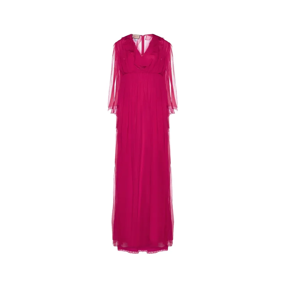 Gucci Silk Midi Dress