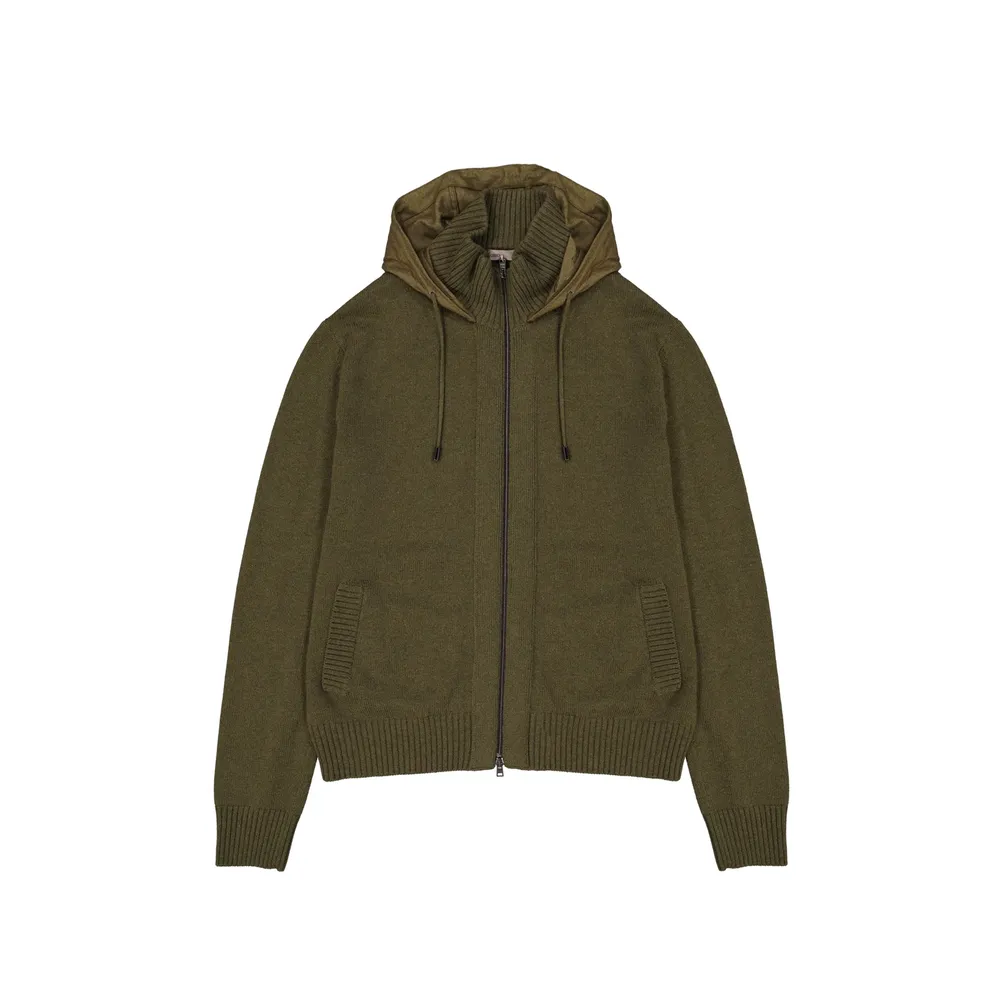 Herno Cashmere Zipped Sweater