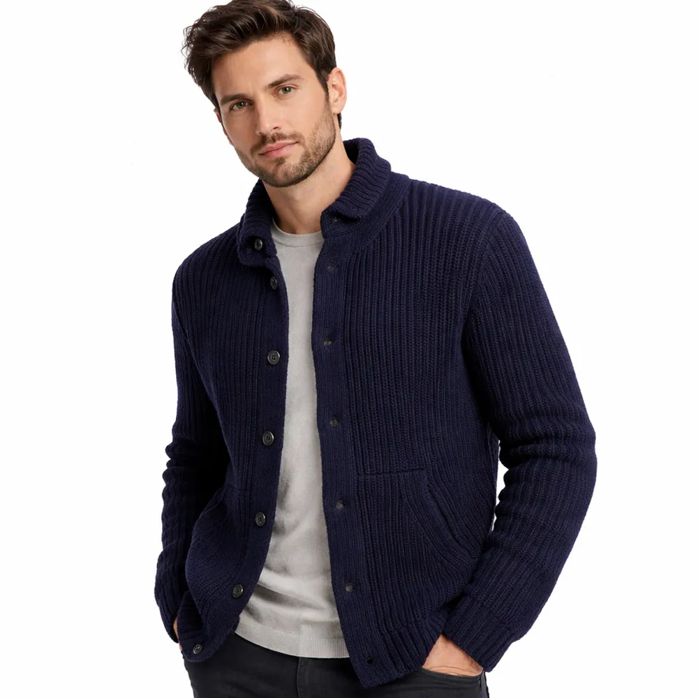 Herno Jacket Knit Blue