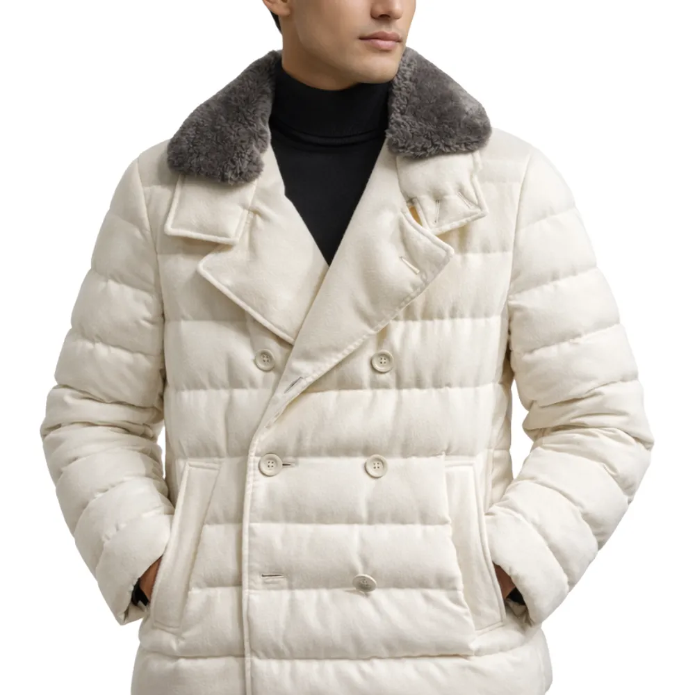 Herno Jacket Doppio Petto White
