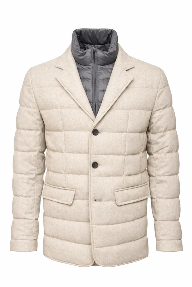 Herno Jacket Doppio Petto White