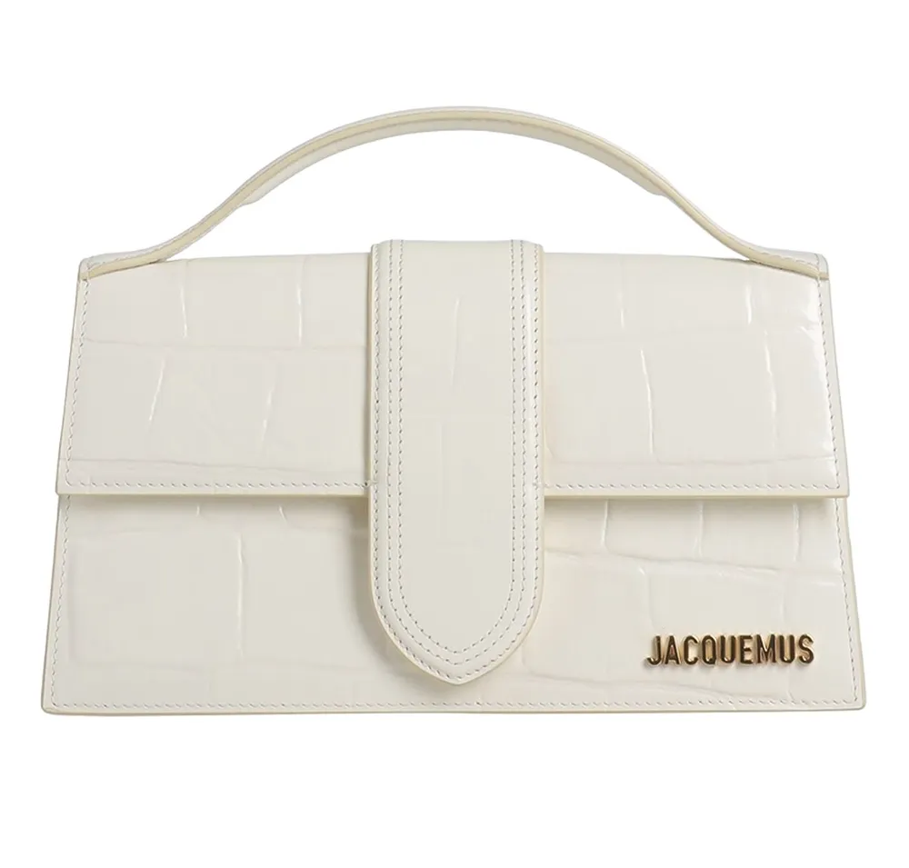 Jacquemus Bambino Crossbody Bags White