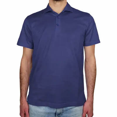 Loro Piana Light Polo in Blue Wool