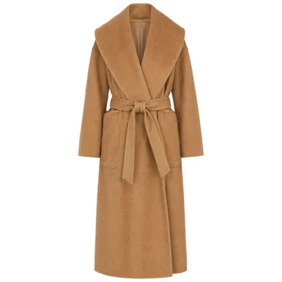 Max Mara Coat Gufo Camel