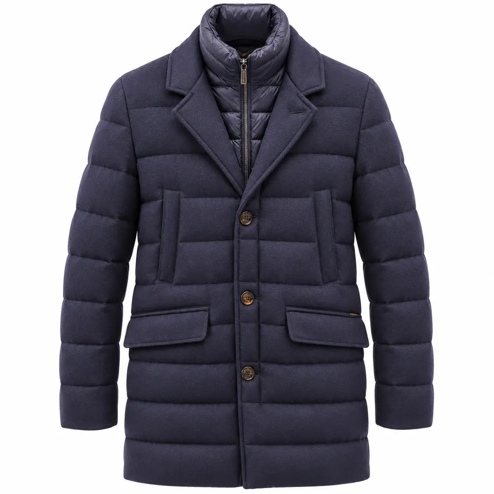 Moorer Jacket Costanzo Blue