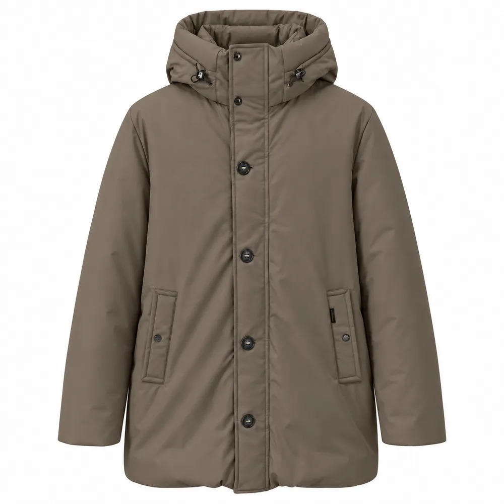Moorer Down Jacket Iury Visone Grey