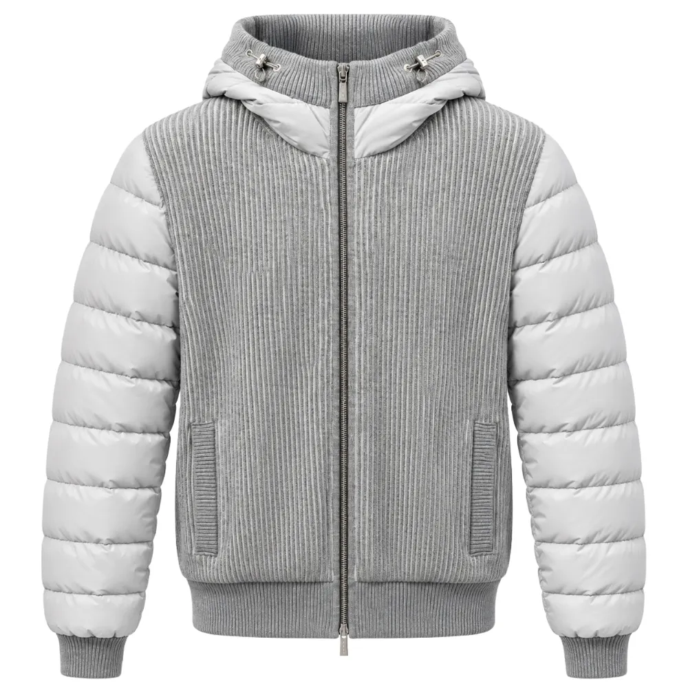 Moorer Jacket Valdes Grey