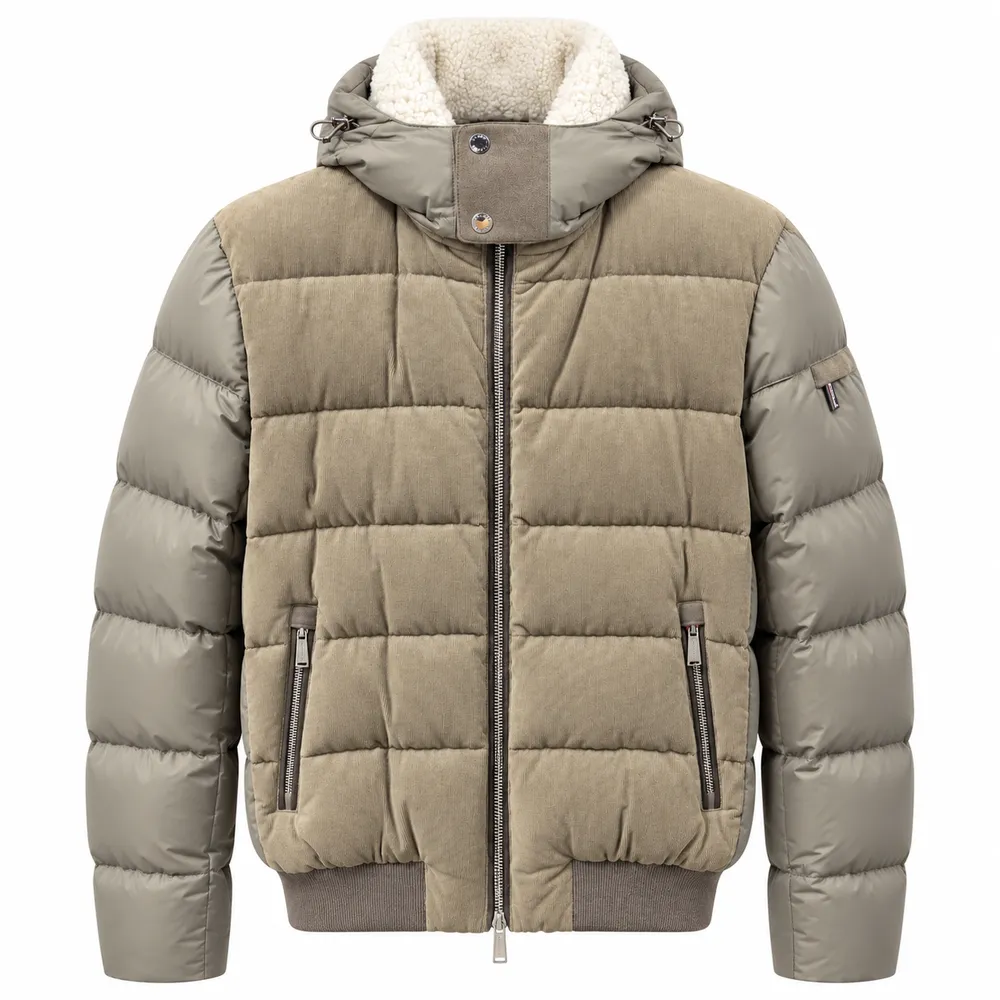 Moorer Down Jacket Wright Grey