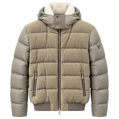 Moorer Down Jacket Wright Grey