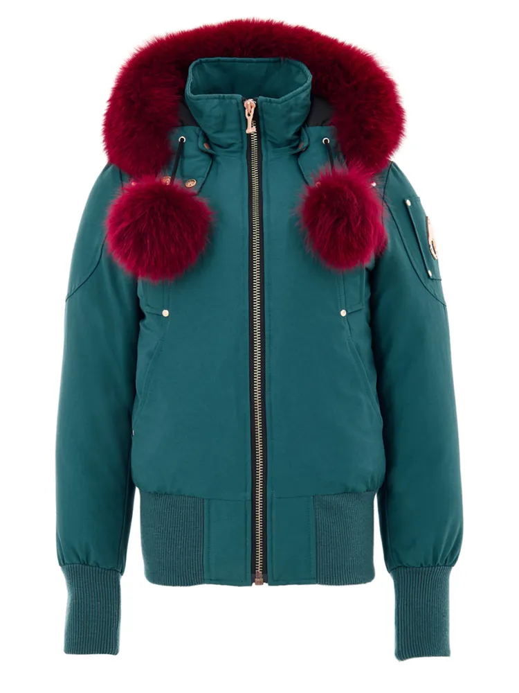Moose Knuckles Bomber Petrol Green
