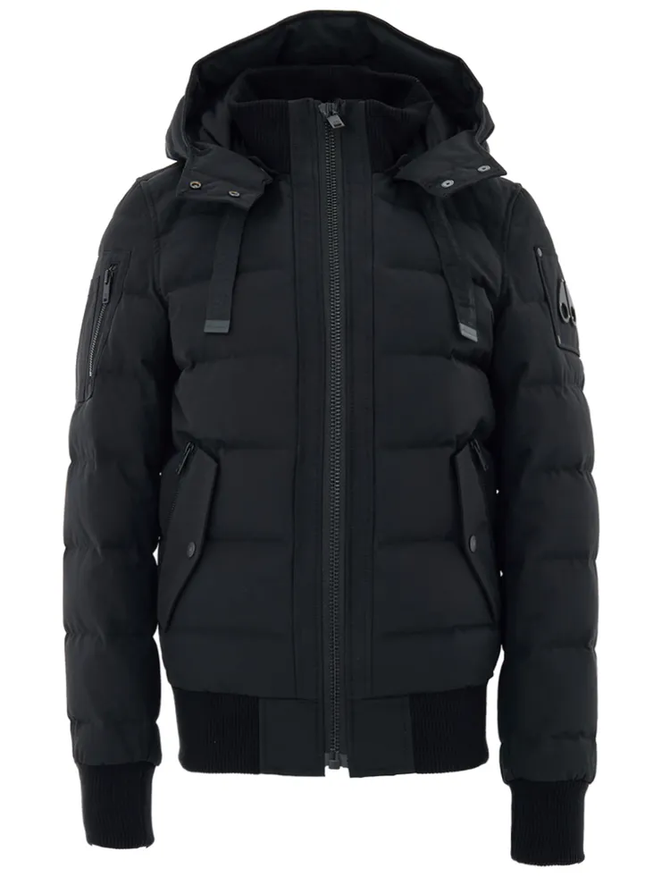 Moose Knuckles Bomber Black