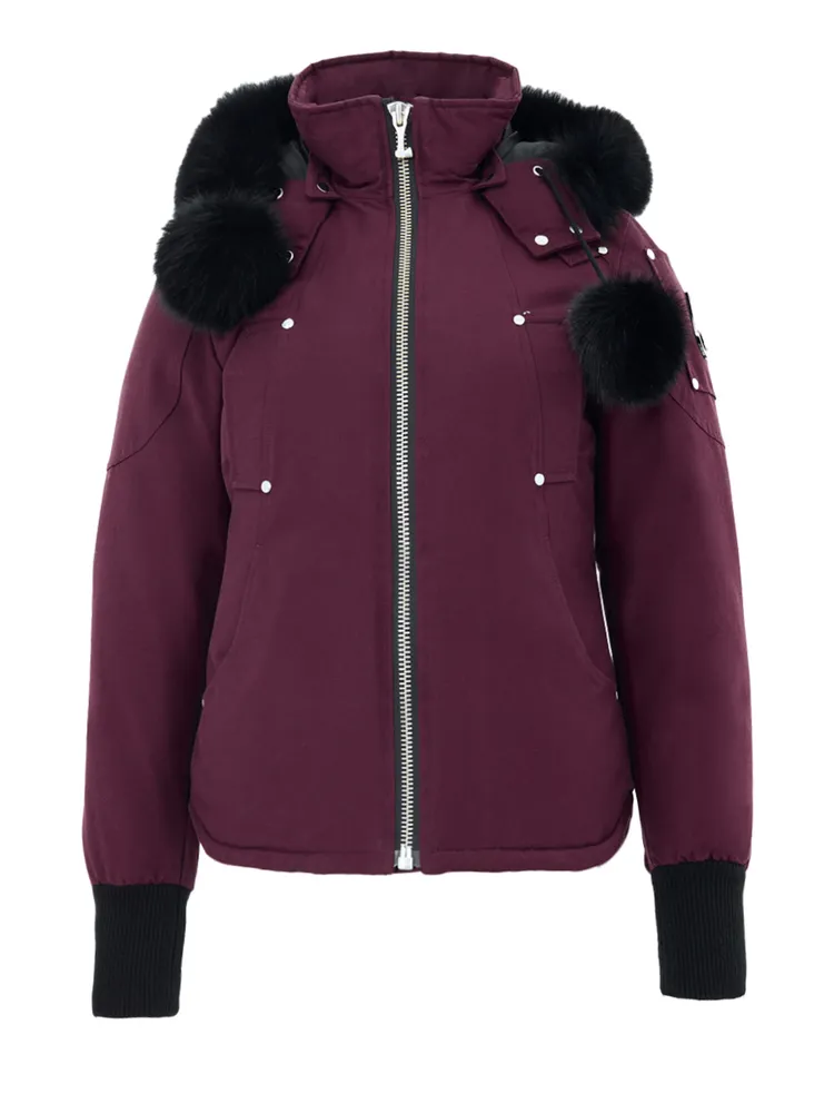 Moose Knuckles Bomber Burgundy