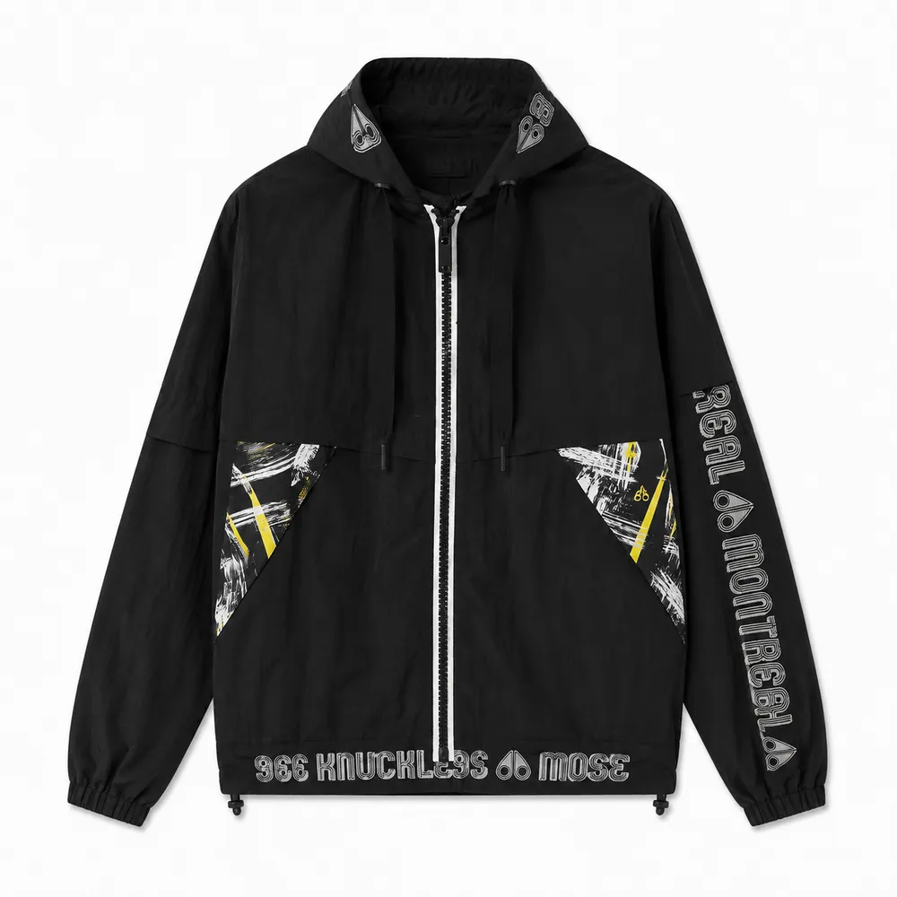 Moose Knuckles Jacket Windproof LSD Black