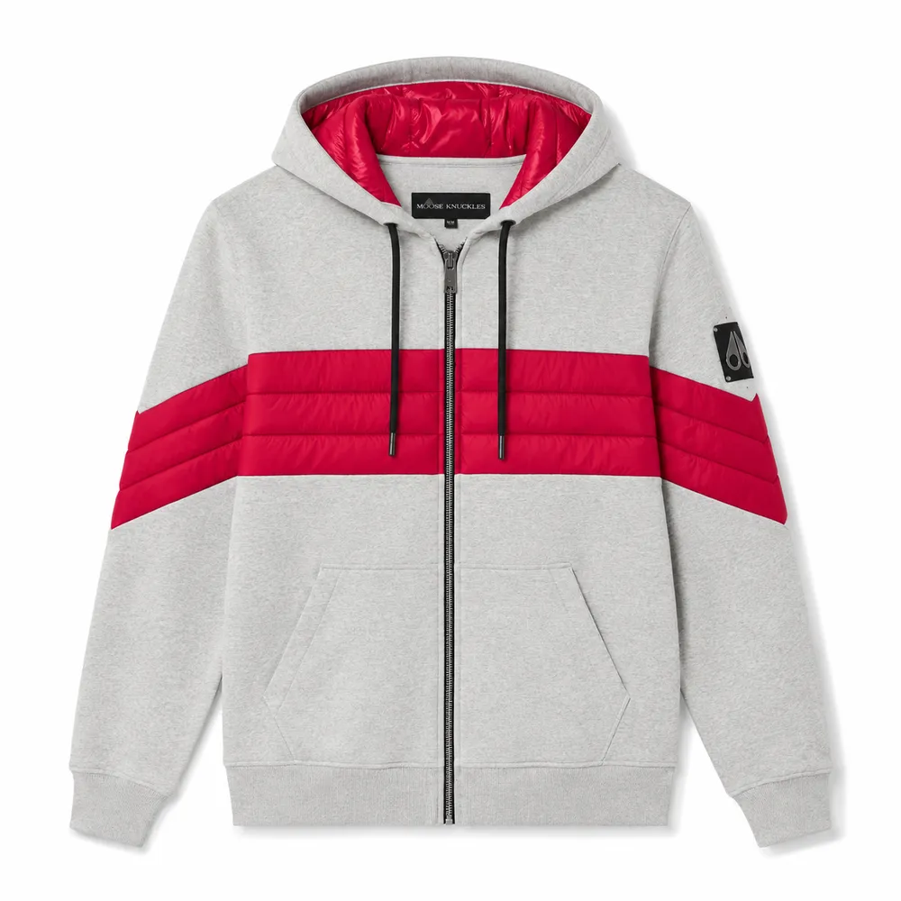 Moose Knuckles Sweatshirt Trapuntata Grey